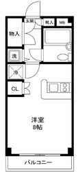 ワコーレエレガンス東四ツ木第2の物件間取画像